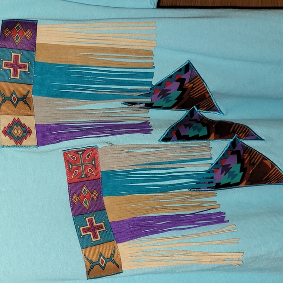 Vintage. Made in USA. Single stitch. Size L - Picture 5 of 8